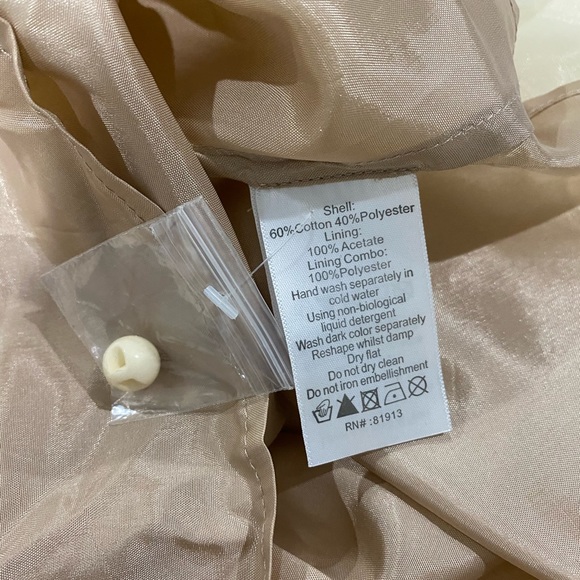 Anthropologie Tracy Reese Lace Cream Dress - Picture 8 of 8